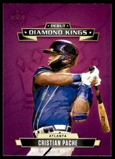 2021 Panini Diamond Kings Debut Cristian Pache Atlanta Braves #DDK-AB