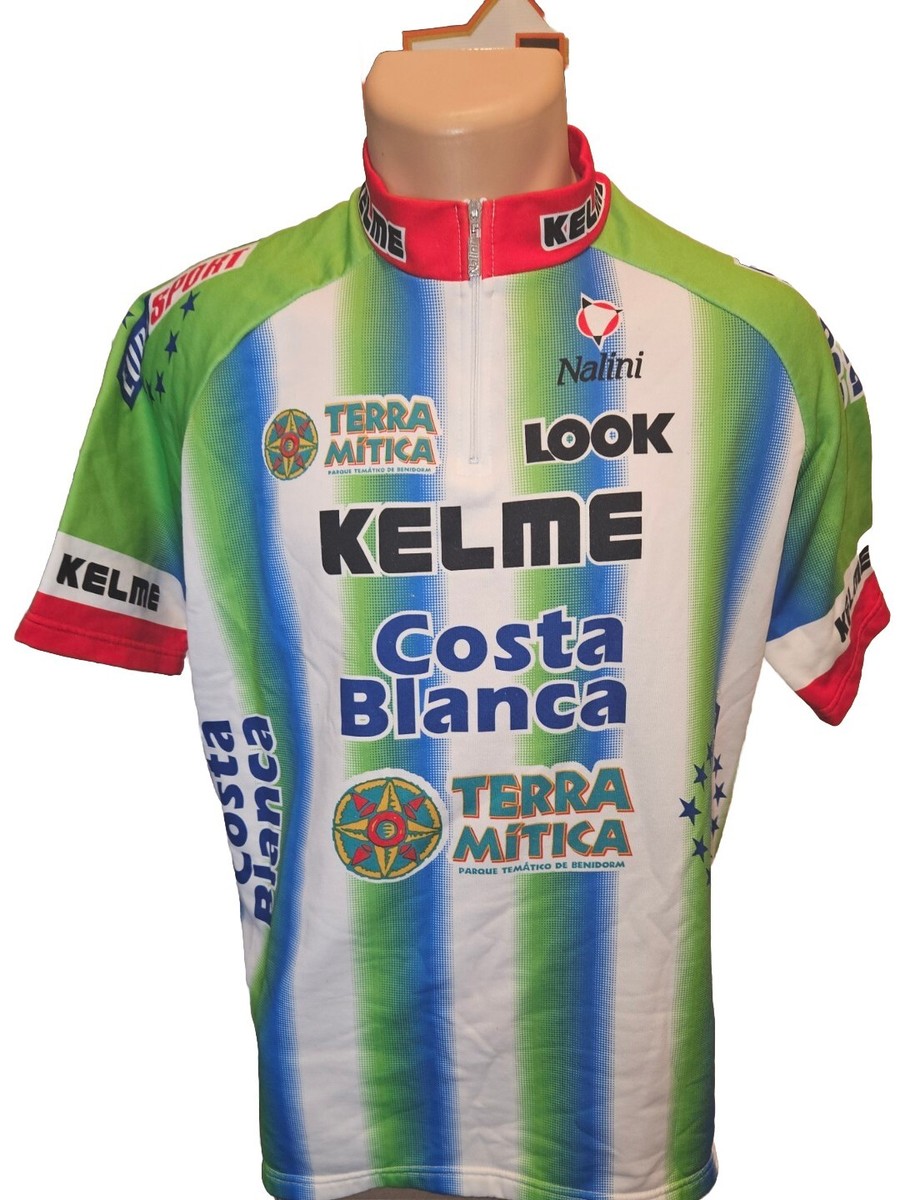KELME COSTA BLANCA NALINI Maillot Bicyclette Cyclisme Tg. XXL