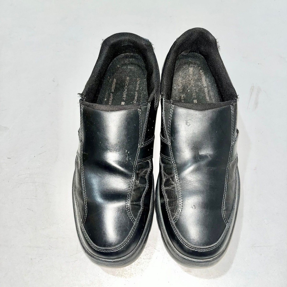 Rockport GYK Slip On Mens 13 Black Leather XCS Walking Shoes M79272 Amazon.com | Rockport Men main image 4