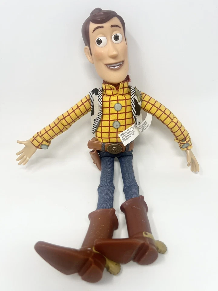 Кукла говорящая на шнурке WOODY & JESSIE Cowgirl 15 дюймов Thinkway Disney Pixar No 🔇 - Изображение 3 из 4