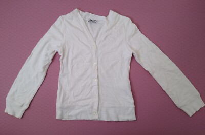 Weiße Strickjacke Mädchen von D&G (Dolce & Gabbana) 5 Jahre