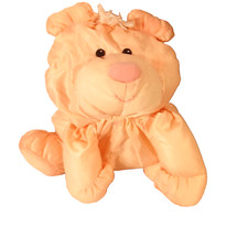 Vintage Puffalump Fisher Price Peach Color Bear 16" 1986