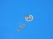 LG Refrigerator LRFCS2503S Nameplate Emblem MFT62346511