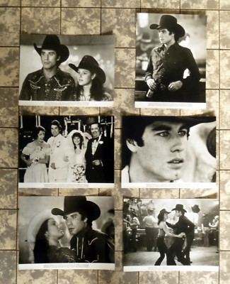 URBAN COWBOY * JOHN TRAVOLTA - 6 PRESSEFOTOS 18x24cm Photos ´80 DEBRA WINGER