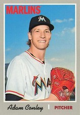 Adam Conley 2019 Topps Heritage #283 Miami Marlins