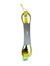 Cardiff Fin Co Yellow 7‘/ 7mm Ankle Surf Leash