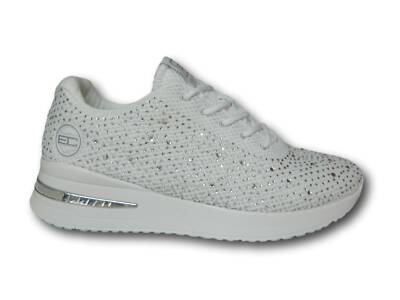 Enrico coveri contemporary keyla glitter sneakers con zeppa e lacci  feetclick zeppa bianco - Stileo.it