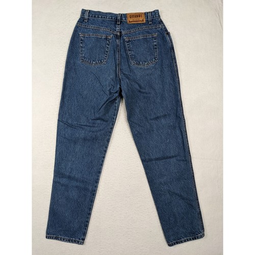 Vintage Gitano Womens High Waisted Blue Jeans Size 12 Cotton - Picture 8 of 11