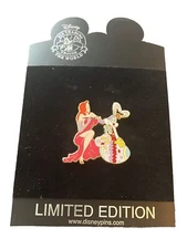 DISNEY SHOPPING ROGER RABBIT & JESSICA PAINTING EASTER EGG LE 250 PIN RARE