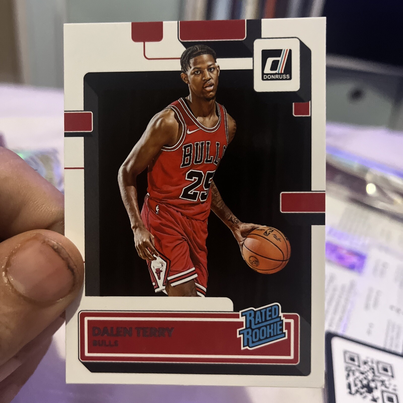 2022-23 Panini Donruss - Rated Rookie #218 Dalen Terry (RC)