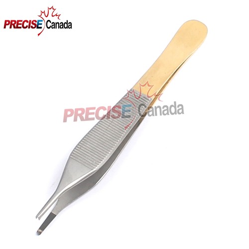 T/C Adson Tissue Forceps 6" 1X2 Rat Tooth Configuration Veterinary