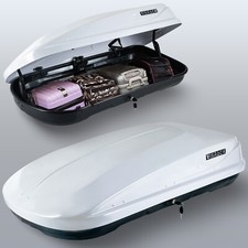 13 Ft Rooftop Cargo Box Luggage Carrier W2 Keysboth Side Open Easy Install