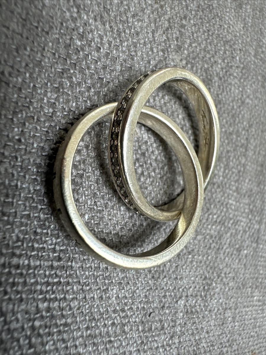 Thomas Sabo Links Of London Linked Double Ring Russian Style