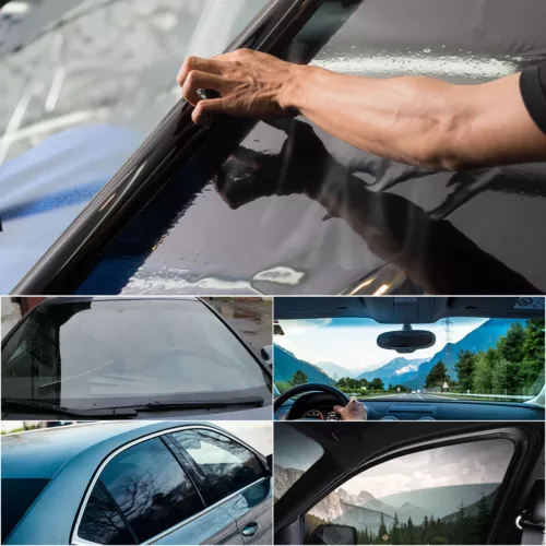 20"x10FT Uncut Window Tint Film 35% VLT Car Office Glass Privacy Security Roll - Bild 13 von 15