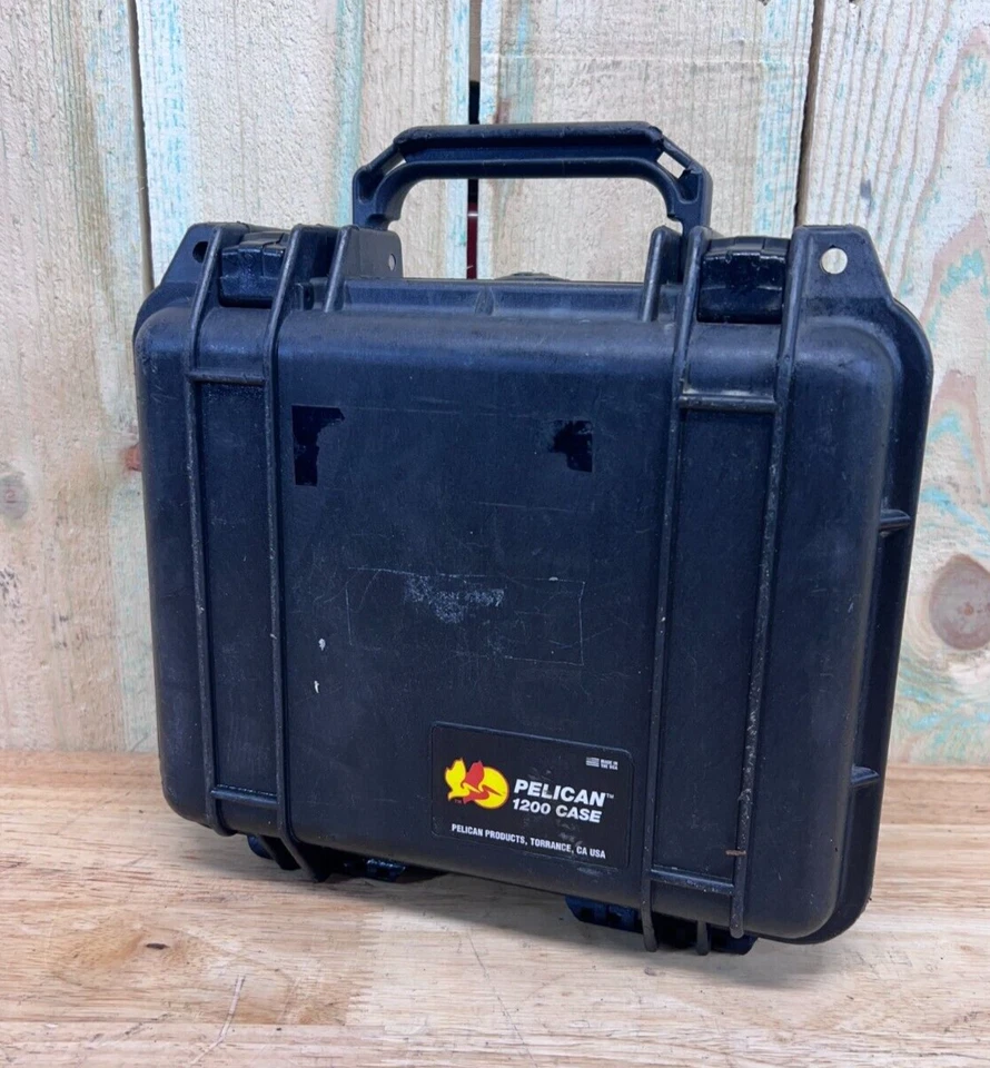 Pelican 1200 Hard Protector Case Good Condition A/B Waterproof Free Shipping - Image 2 of 4