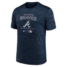 Atlanta Braves Nike Authentic Collection Velocity Practice Performance T-Shirt