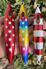 2 600g     1. 500g  BLUEFIN TUNA KNIFE JIGS - Un-Rigged Eddie Bomb  Heavy Bft