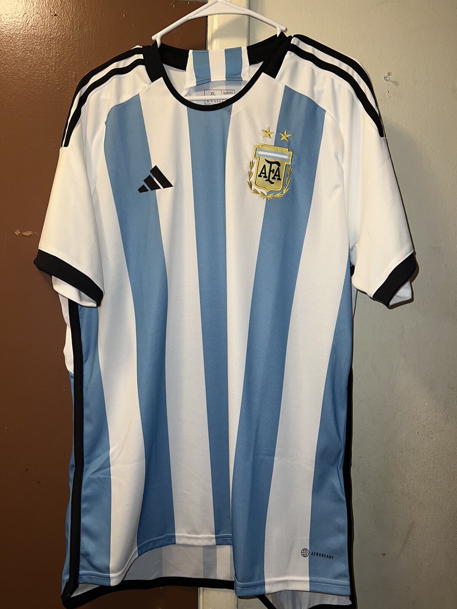 Camisa Pré-jogo Argentina in 2023  Adidas jersey, Blue adidas, Mens tops