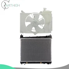 Radiator and Cooling Fan Assembly Car Electric For 2004 05 2006 Scion xA