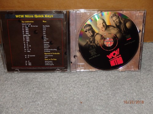Vintage 2000s World Championship Wrestlng Nitro PC Game Hulk Hogan Complete - 第 2/3 張圖片