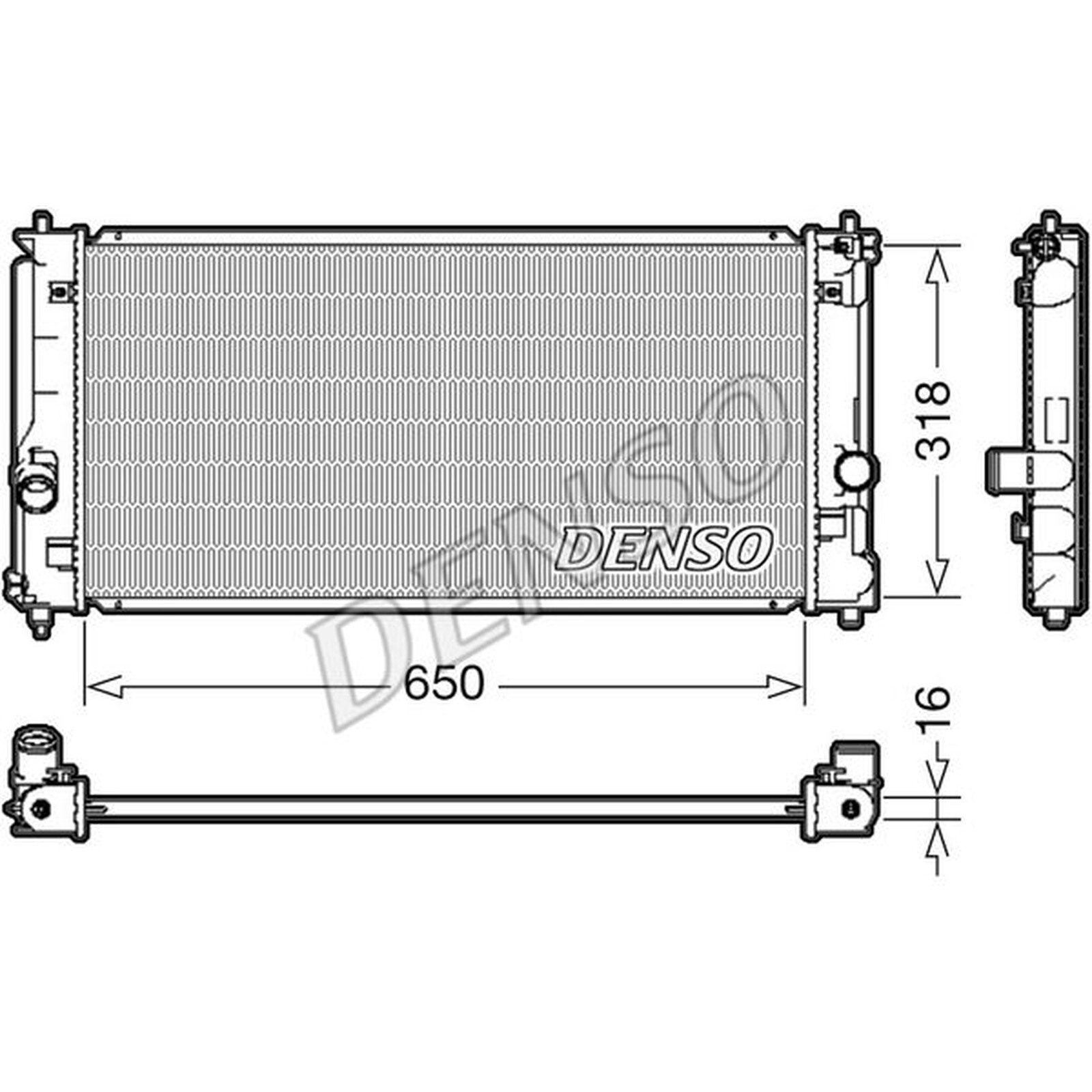 Denso Drm50081 Engine Cooling Radiator - Image 6