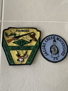 Two Vintage Sportsman’s Patches  1970’s 