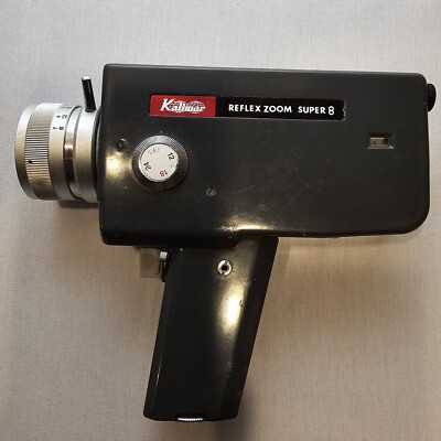 Vintage Kalimar Reflex Zoom MSP-4 Super Film Camera 1966-67 Untested For  Parts