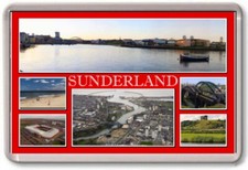FRIDGE MAGNET - SUNDERLAND - Large - Tyne & Wear TOURIST