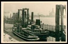 Hamburg um 1954 - Kaispeicher A von St. Pauli aus - 1950er - Foto-AK 14x9cm