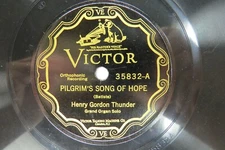 Henry Gordon Thunder - VICTOR 35832 - Pilgrim's Song Of Hope - Grand Organ Solo