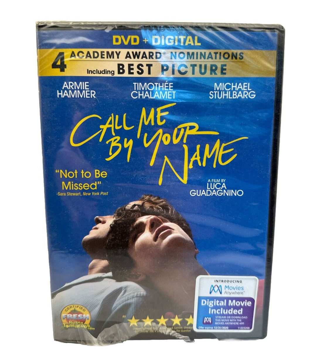 Call Me by Your Name [New DVD] Dolby Digital, Dolby, Widescreen