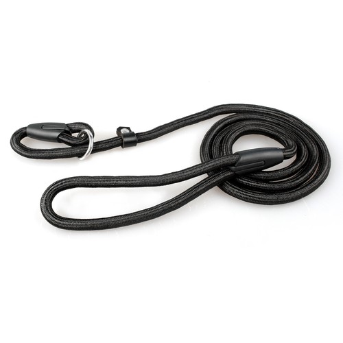 Guinzaglio addestramento cane bungee nylon cane guinzaglio con collare piombo corda resistente S M L - Foto 18 di 20