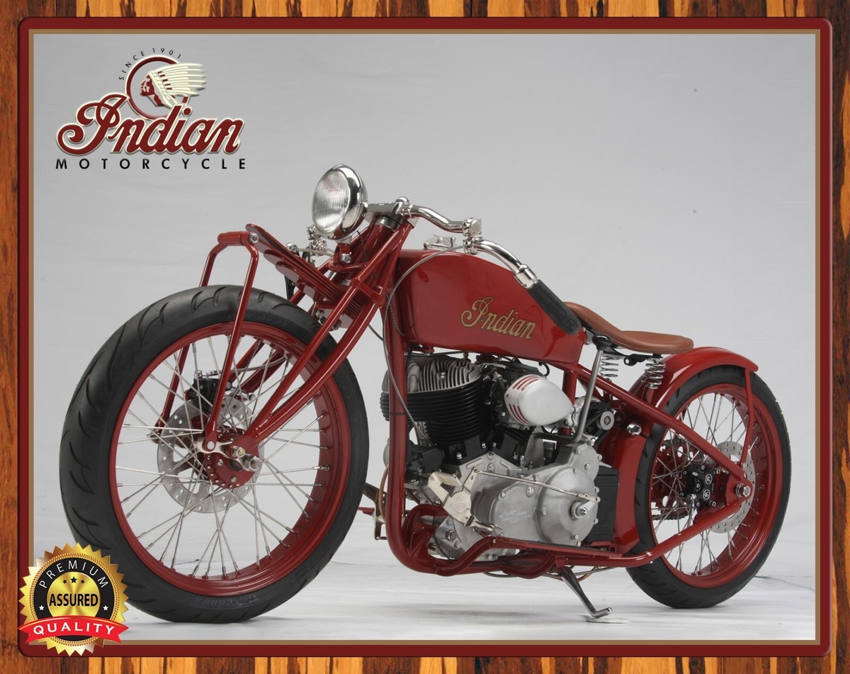Indian Motorcycles - Since 1901 - Rare - Metal Sign 11 x 14 | eBay