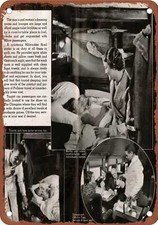 METAL SIGN - 1936 Milwaukee Road The Olympian Sleeping 2 - Vintage Rusty Look