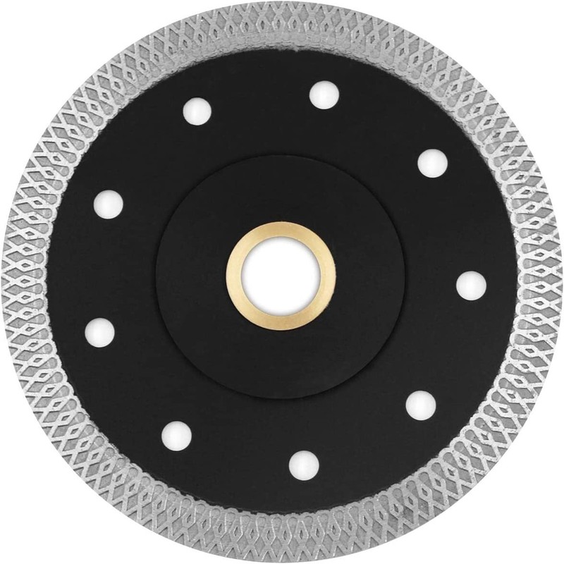 4.5" Diamond thin blade 10 PCS 900+ ft Life, Fast Smooth Edge Cut marble ceramic