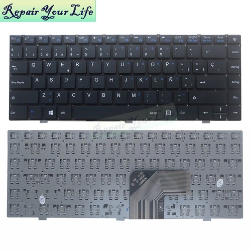 SP Spanish Keyboard for Prestigio Smartbook 133S HG290-1-US 342900010 DK290C  - Picture 1 of 5