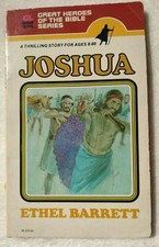 great heroes of the bible: JOSHUA, by Ethel Barrett vintage Christian children's