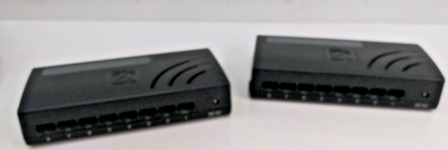 ENCORE 8 PORT NWAY SWITCH ENH908-NWY LOT OF 2