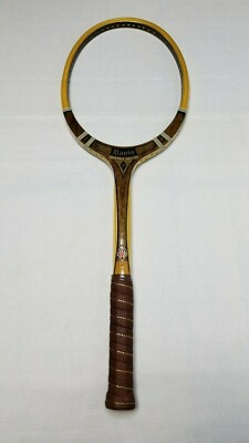 Raquette De Tennis Vintage Davis Imperial Deluxe TAD - Bois - Fabriquée Aux USA