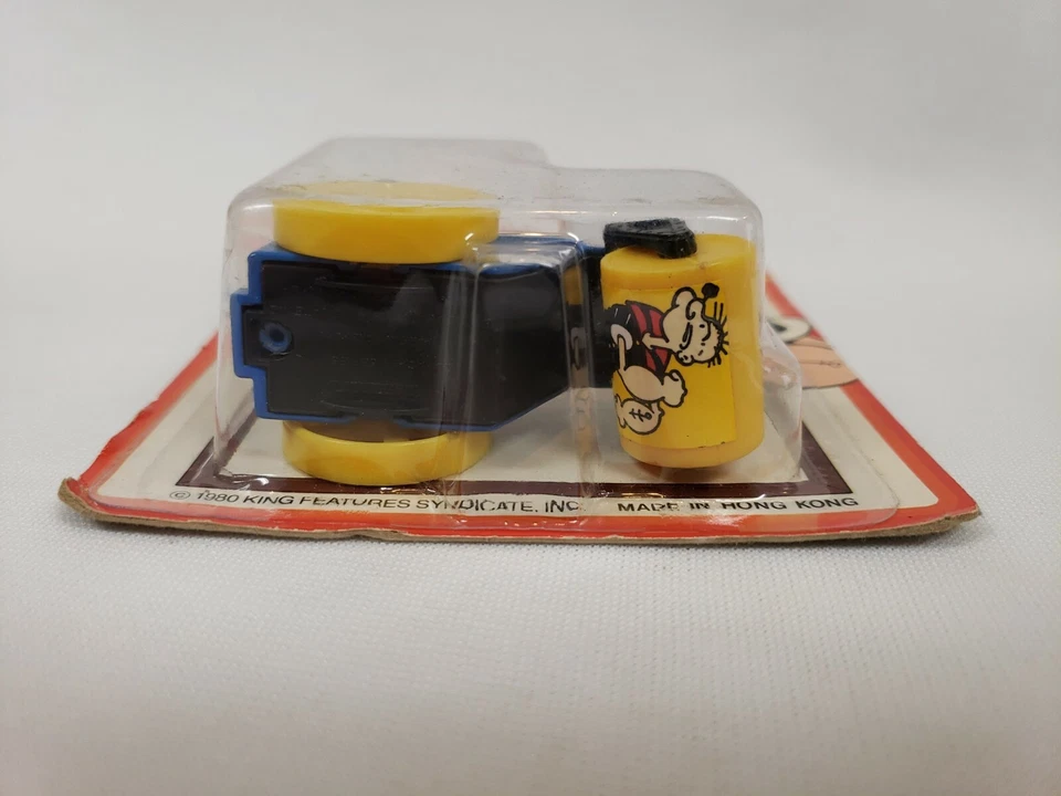 Matchbox 1980 Popeye CS-14 Bluto's Road Roller Blue - Image 3 of 4