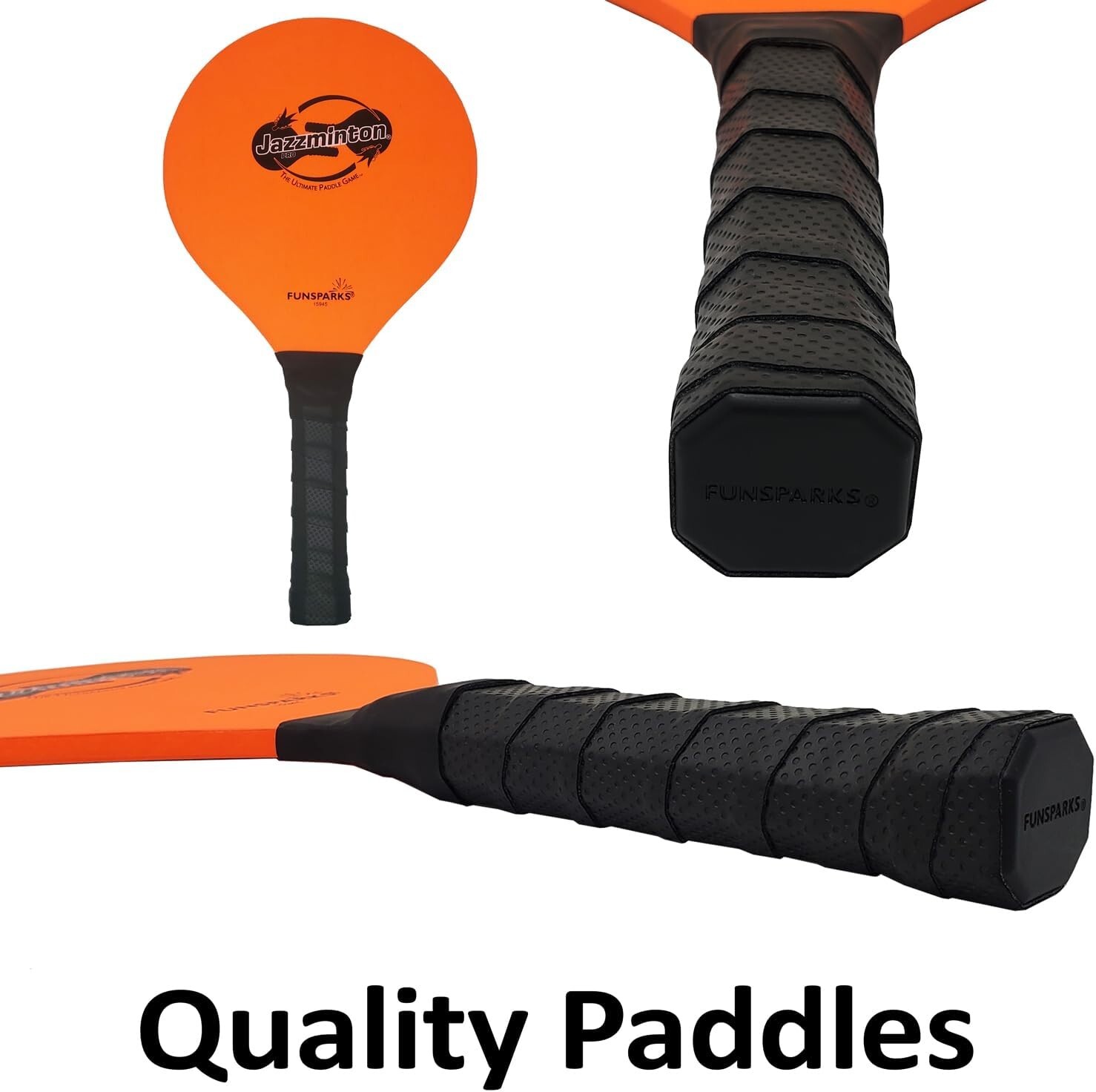 Jazzminton Sport - In & Out, No Boundaries - Similar to Pickleball, Badminton--