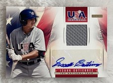 2013 USA Baseball 15U National Team Jersey Signatures #5 Isaak Gutierrez 57/99