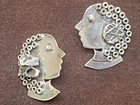 ARTESIAN Ethnic  Woman's  Earrings Pierced ~ 925 Sterling  One of a Kind — photo 7