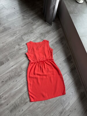 burberry orange dress Burberry - Girls Orange Cotton Polo Dress With EKD