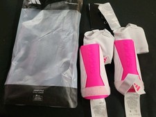 Adidas Youth Tiro Match Shin Guards White/Shock Pink Size Small New