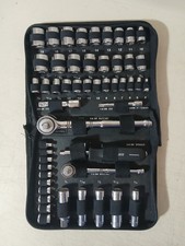 Vintage Craftsman 58 Piece Mechanics Socket Set Sae 14 38 Rachets Metric Vintage Craftsman 58 Piece Mechanics Socket Set Sae 14 38 Rachets Metric