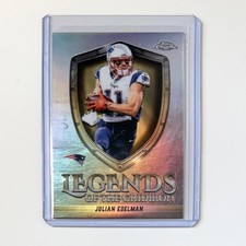 2025 Topps Chrome Football Julian Edelman Legends of the Game #LOG-24 Refractor