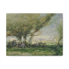 William Henry Holmes, born Cadiz, OH - A Gypsy Camp - n.d. - Canvas Wall Art