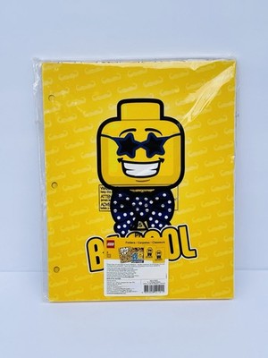 LEGO Iconic Paper Pocket Folder 4 pack Express Yourself, Be Cool, Go Bananas New