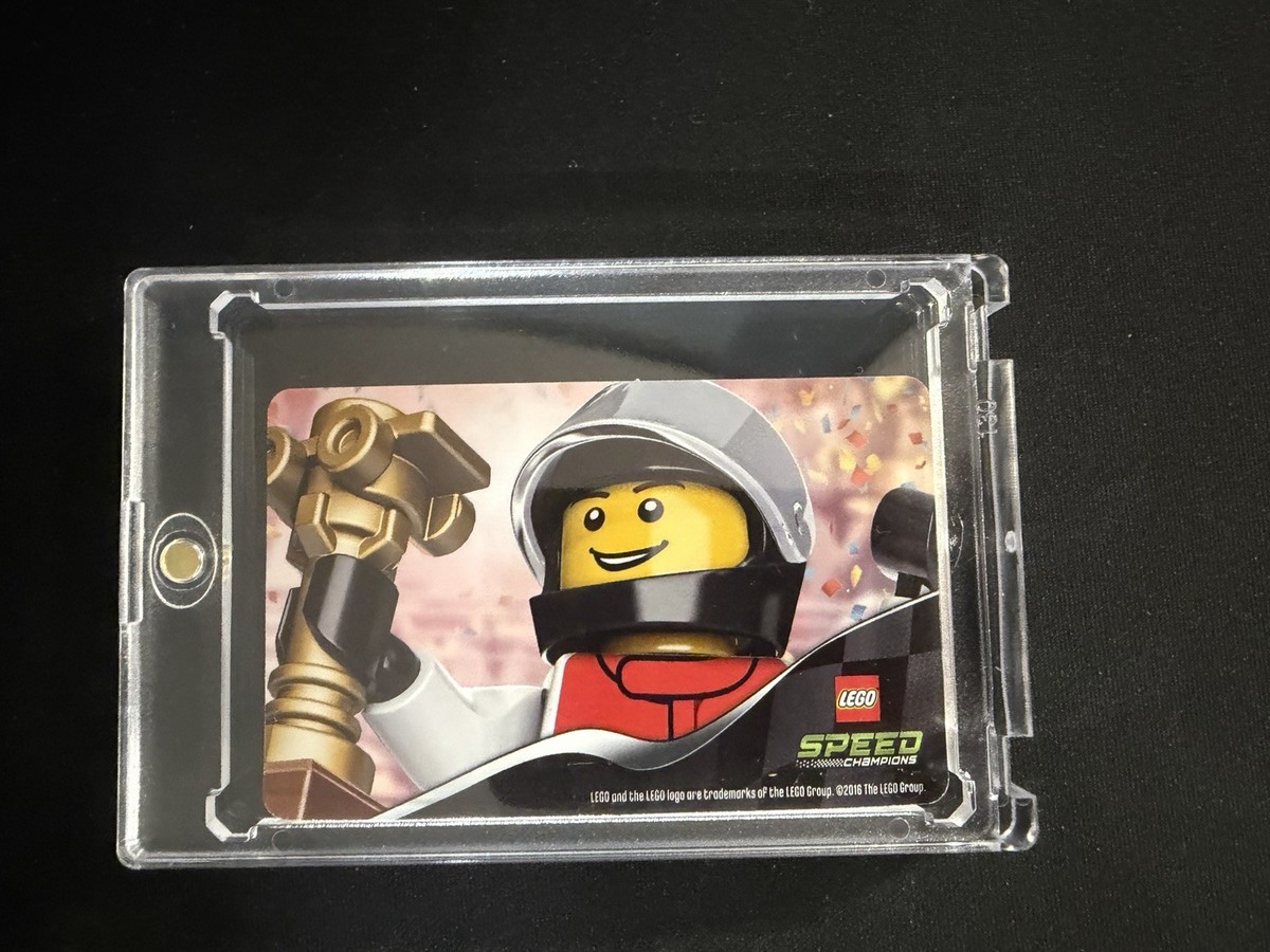 LEGO Speed Champion Drivers License RARE 2016 | eBay